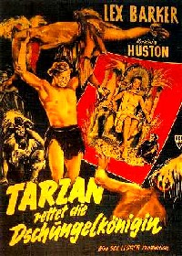 FK242 Lex Film Kurier Nr.2583 Tarzan Enregistrer La Dschungelkönigin Lex Barker 