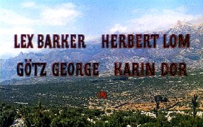 Lex Barker - Herbert Lom - Götz George - Karin Dor in