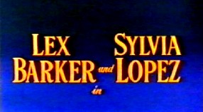 Lex Barker und Sylvia Lopez in